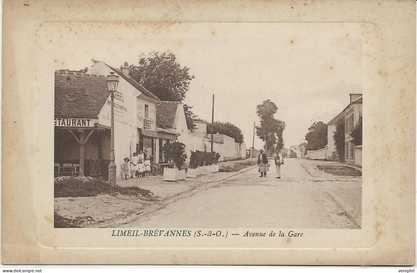 LIMEIL  BREVANNES - AVENUE DE LA GARE - Limeil Brevannes