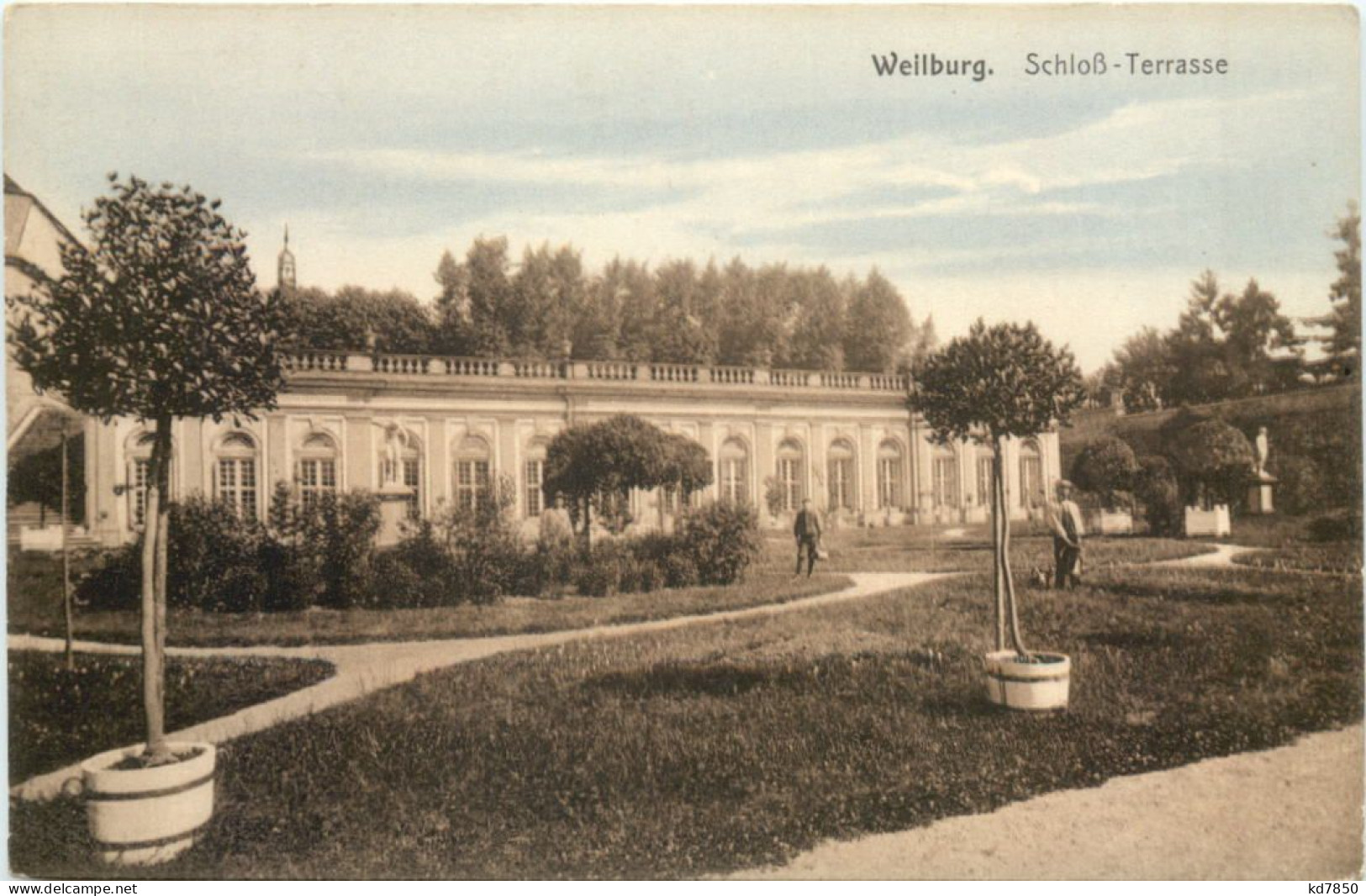 Weilburg - Schloss-Terrasse - Weilburg