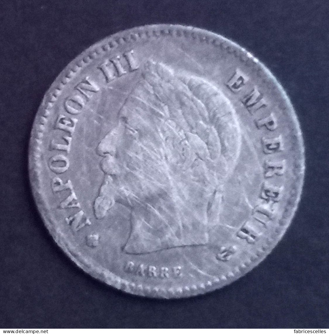 20 Centimes Napoléon III  1867 BB (tête Laurée, Grand Module) - 20 Centimes