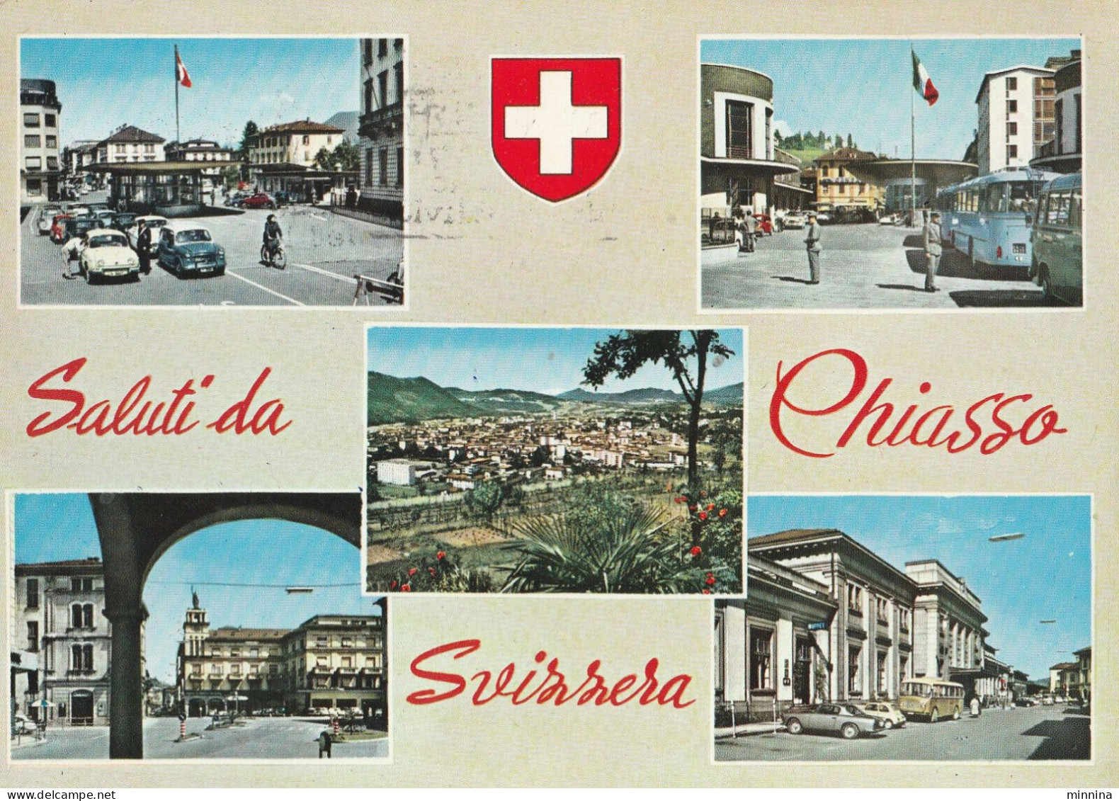 Saluti Da Chiasso - Svizzera - Vedutine - Dogana - 1963 - Customs