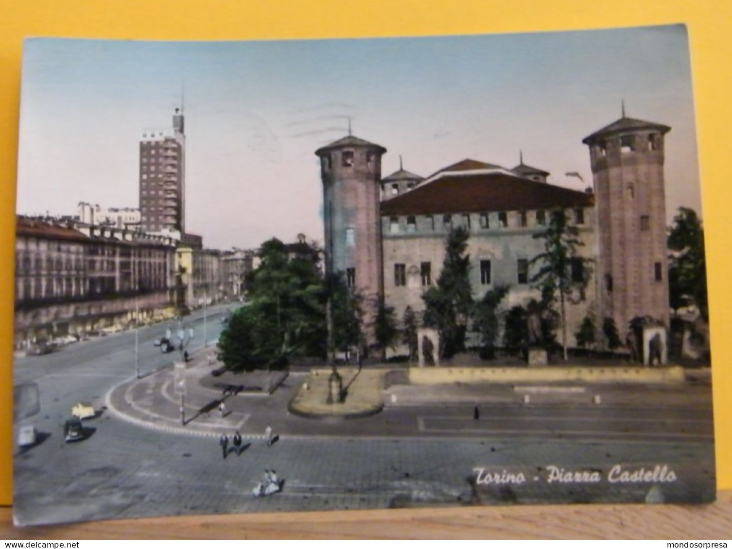 (T1) TORINO - ANIMATA - PIAZZA CASTELLO - VIAGGIATA - Piazze