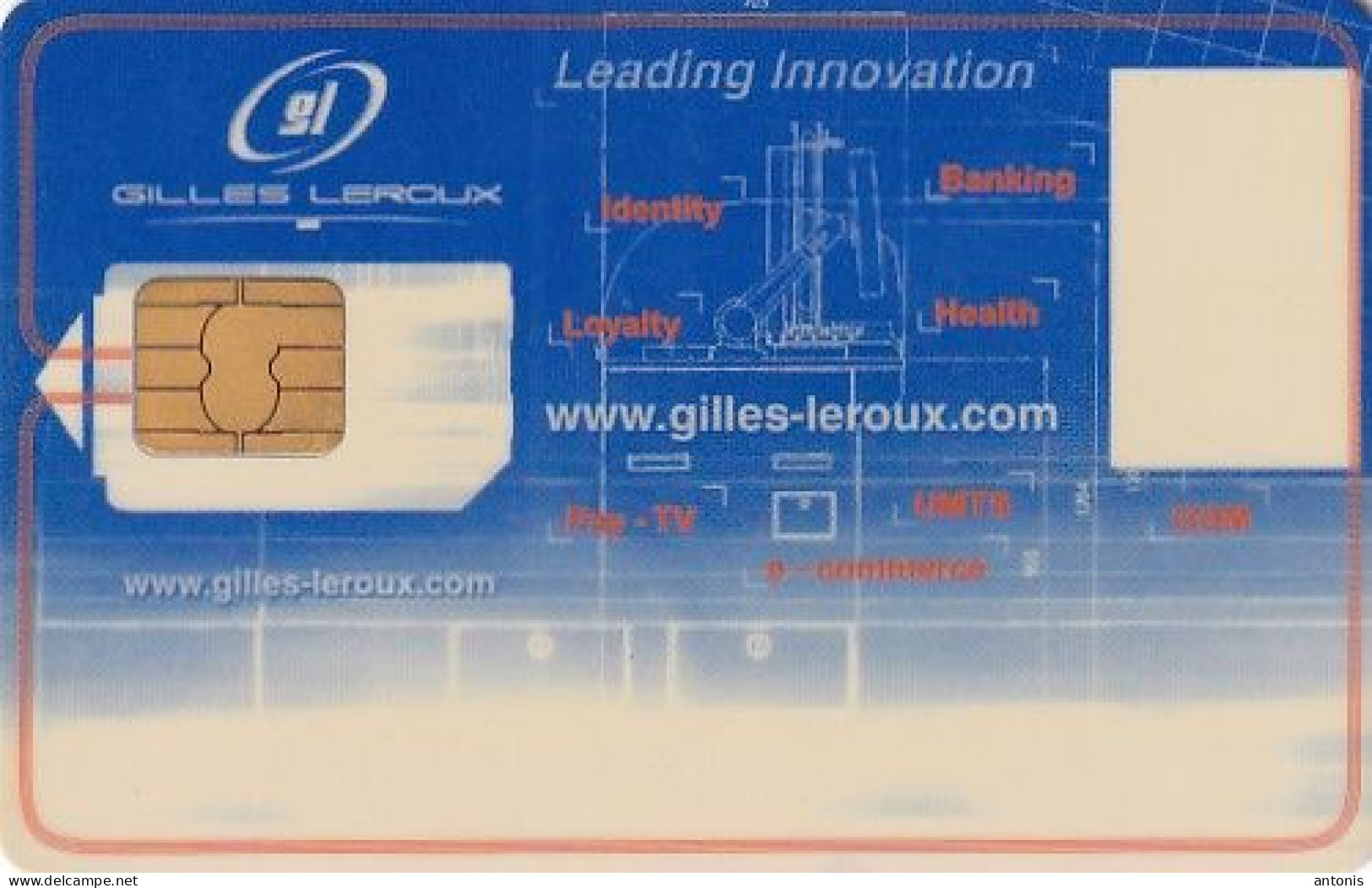 FRANCE - Gilles Leroux Demo Card - Other & Unclassified