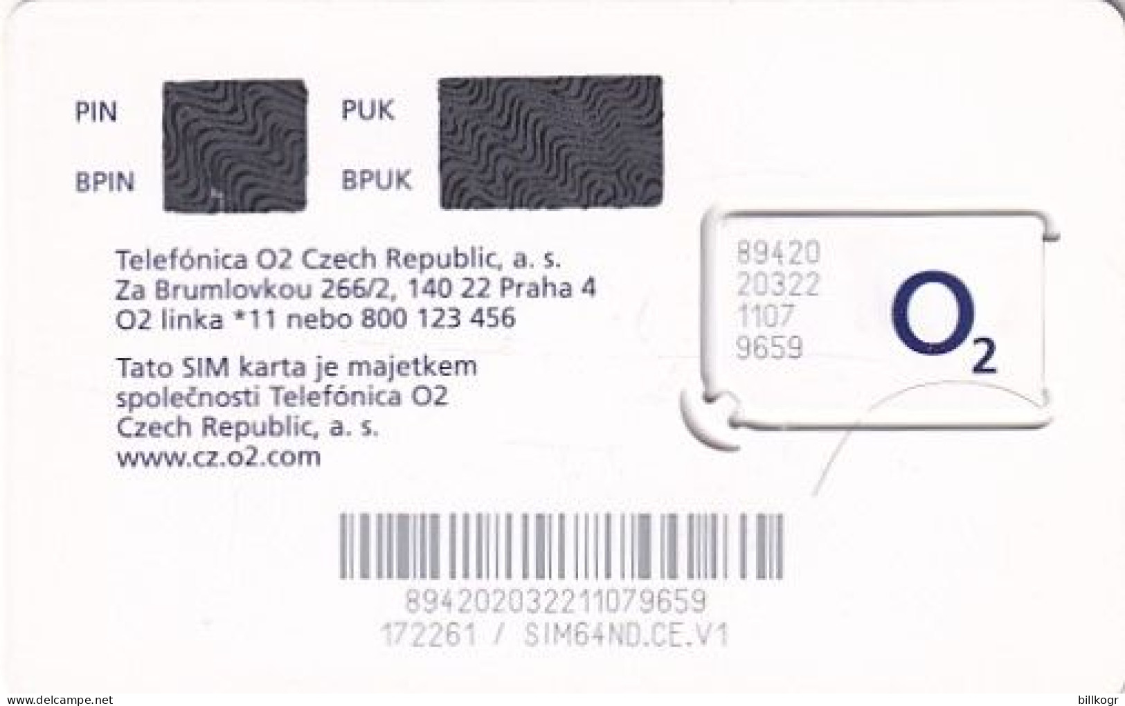 CZECHIA - O2 GSM, Mint - República Checa