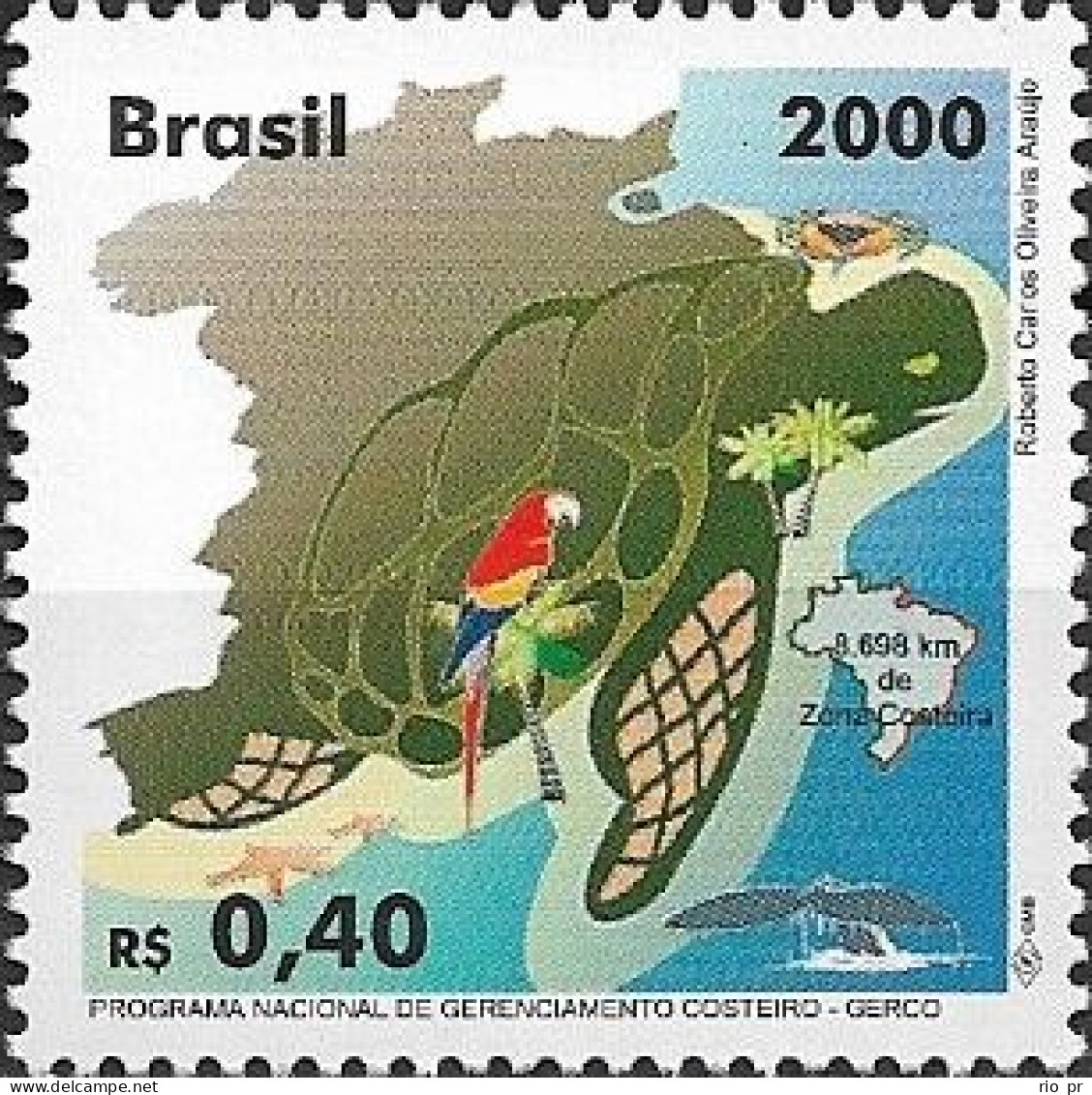 BRAZIL - 12 YEARS OF GERCO, COASTAL MANAGEMENT NATIONAL PROGRAM 2000 - MNH - Environment & Climate Protection