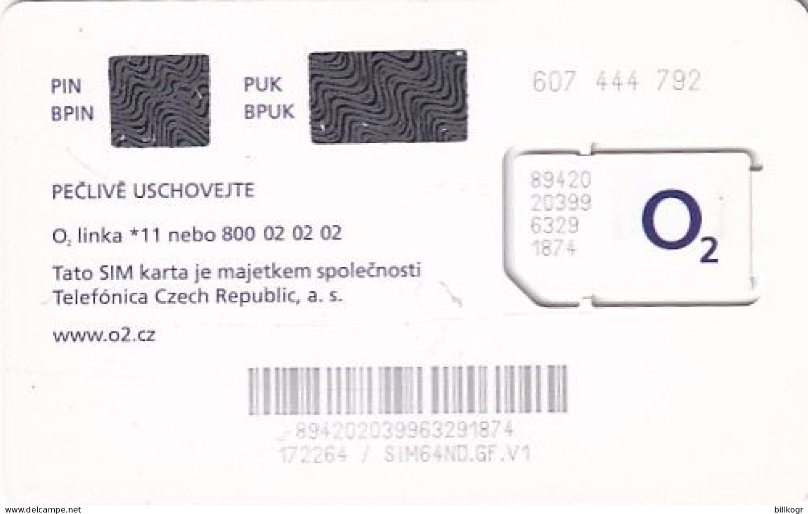 CZECHIA - O2 GSM, Mint - Tchéquie