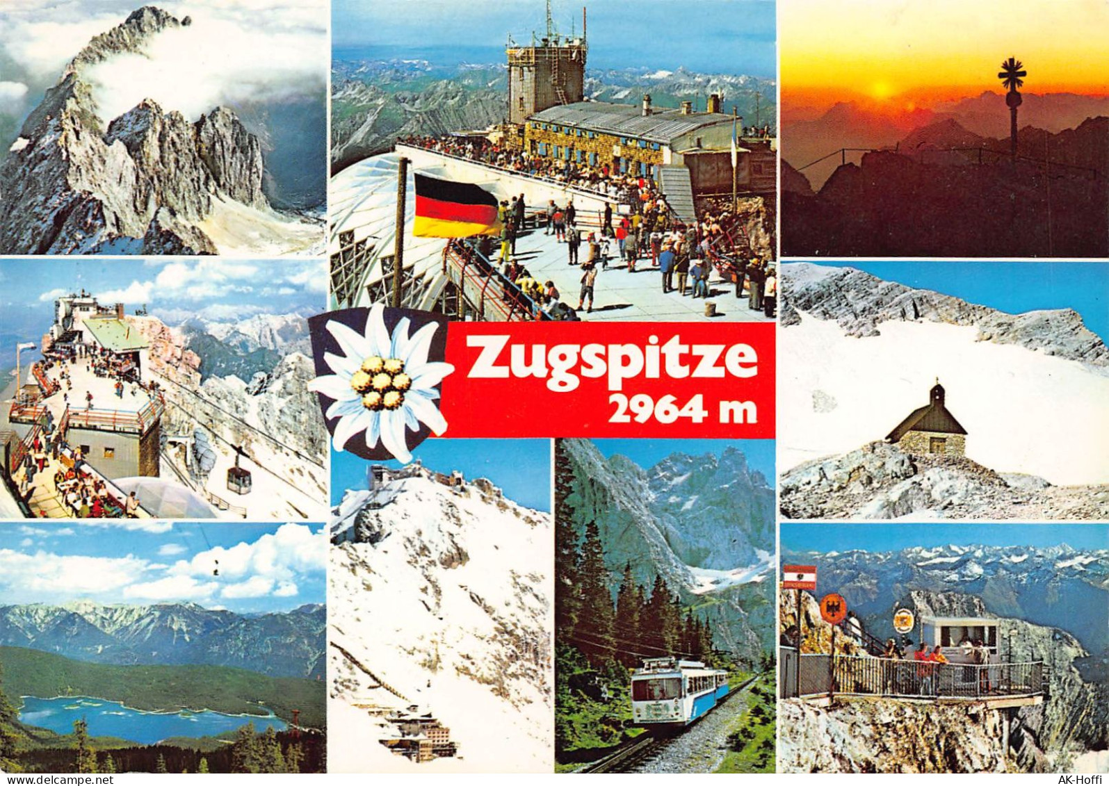 Zugspitze - Waxensteinkamm, Höllental Münchnerhaus  (2083) - Zugspitze