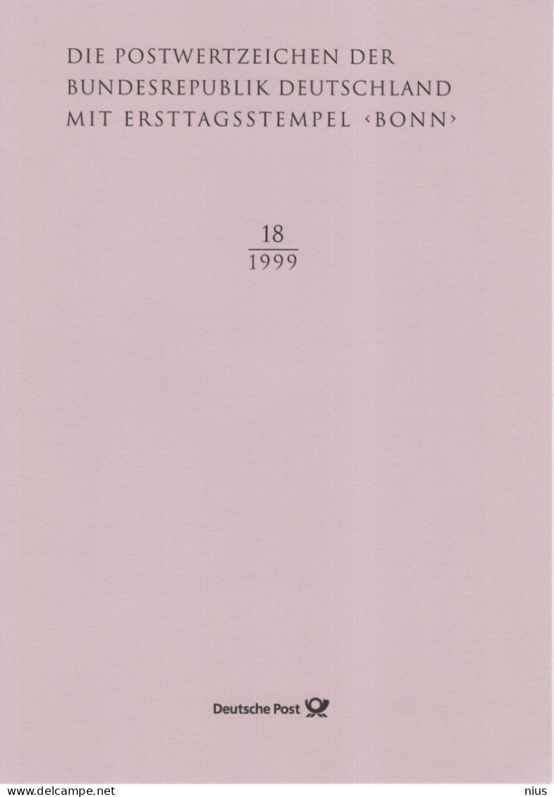 Germany Deutschland 1999 50 Jahre Europarat, 50 Years Of The Council Of Europe, Bonn - 1991-2000