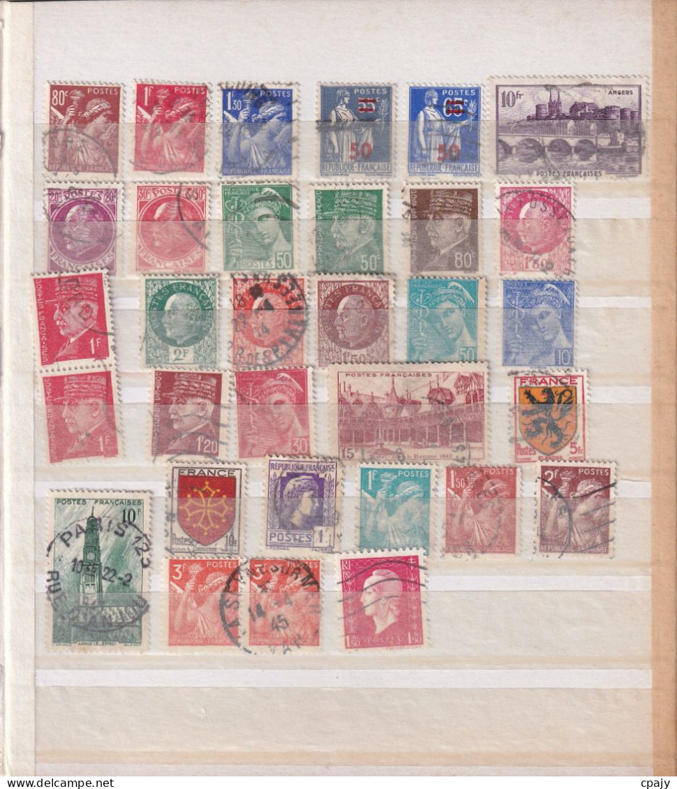 T0002 - ANNEE 1940 À 1944 - Used Stamps