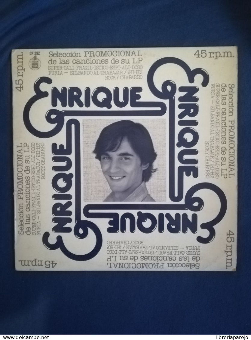 Disco Vinilo Enrique Hispavox 1977 - Zonder Classificatie