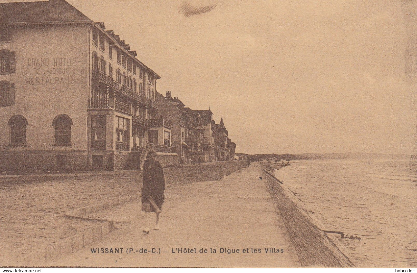 WISSANT (Pas-de-Calais): L'Hôtel De La Digue Et Les Villas - Wissant