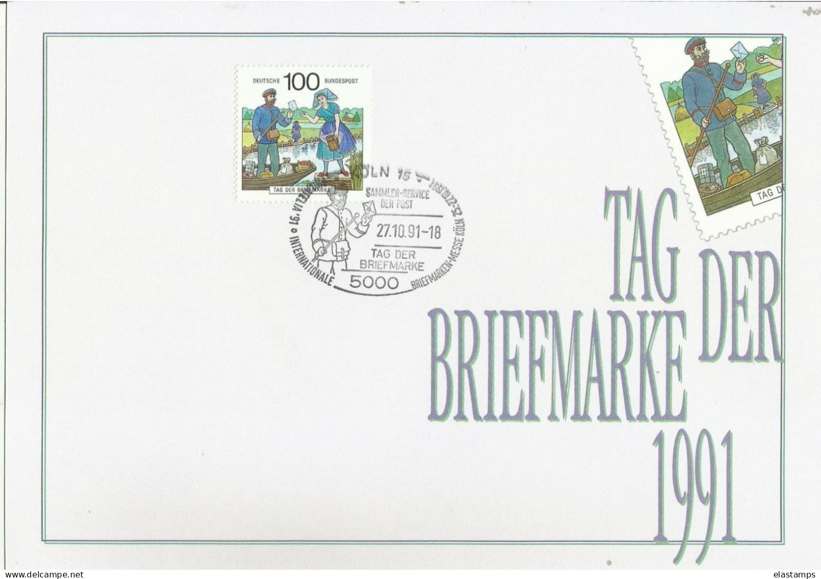 BDR EMA 1991 KOLN - Maschinenstempel (EMA)