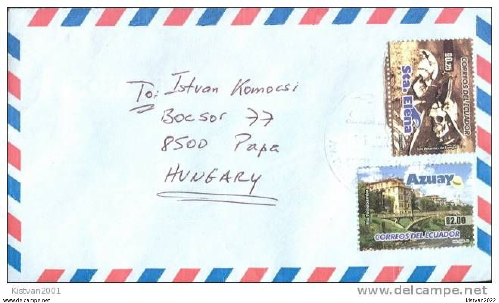 Postal History: Ecuador Cover - Other & Unclassified