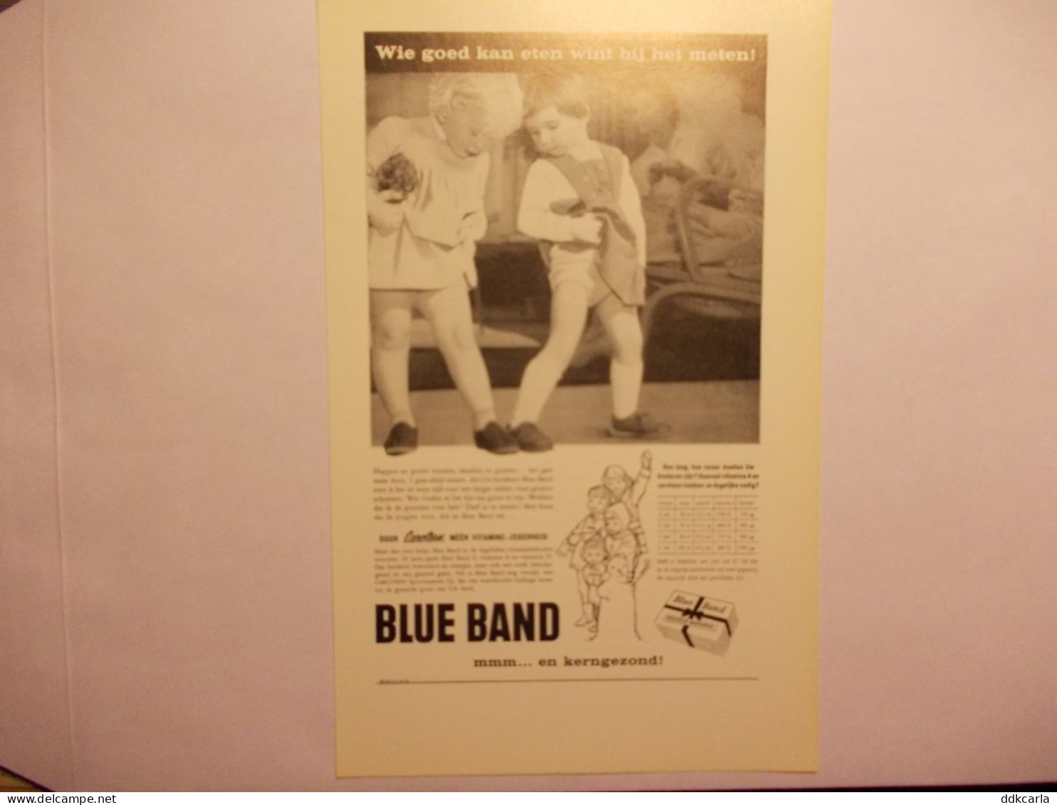 2 X Reclame Advertentie Uit Oud Tijdschrift 1963 - Blue Band Veredelde Margarine - Pubblicitari