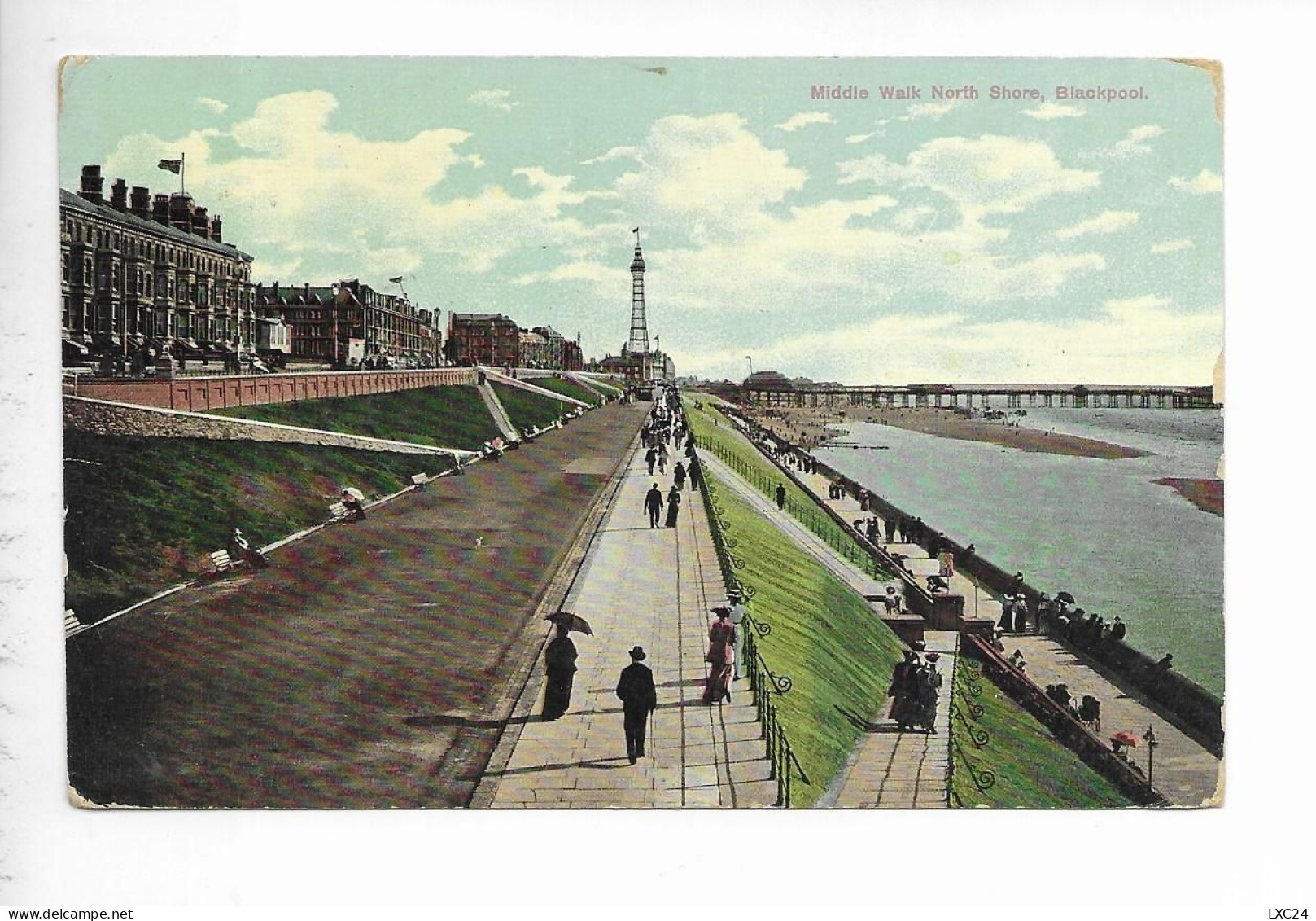 MIDDLE WALK. NORTH SHORE. BLACKPOOL. - Blackpool