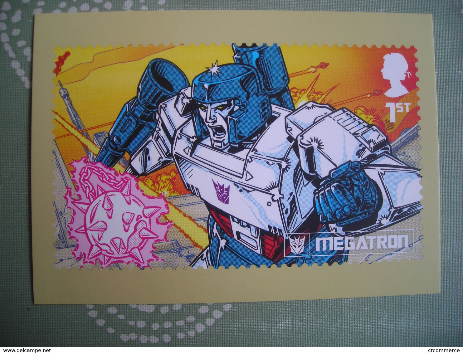 PHQ Transformers, Megatron - Briefmarken (Abbildungen)