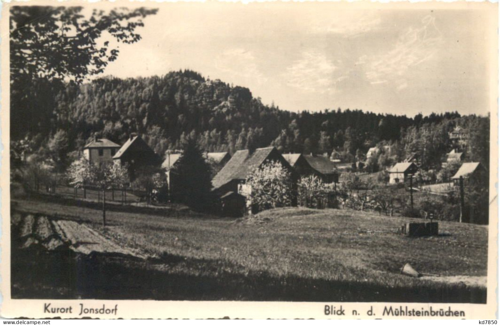 Jonsdorf - Mühlsteinbrüchen - Jonsdorf
