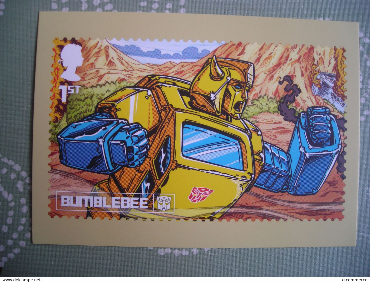 PHQ Transformers, Bumblebee - Briefmarken (Abbildungen)