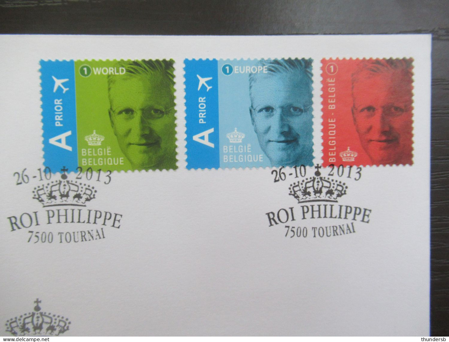 FDC 4369/71 'Koning Filip' - 2011-2014