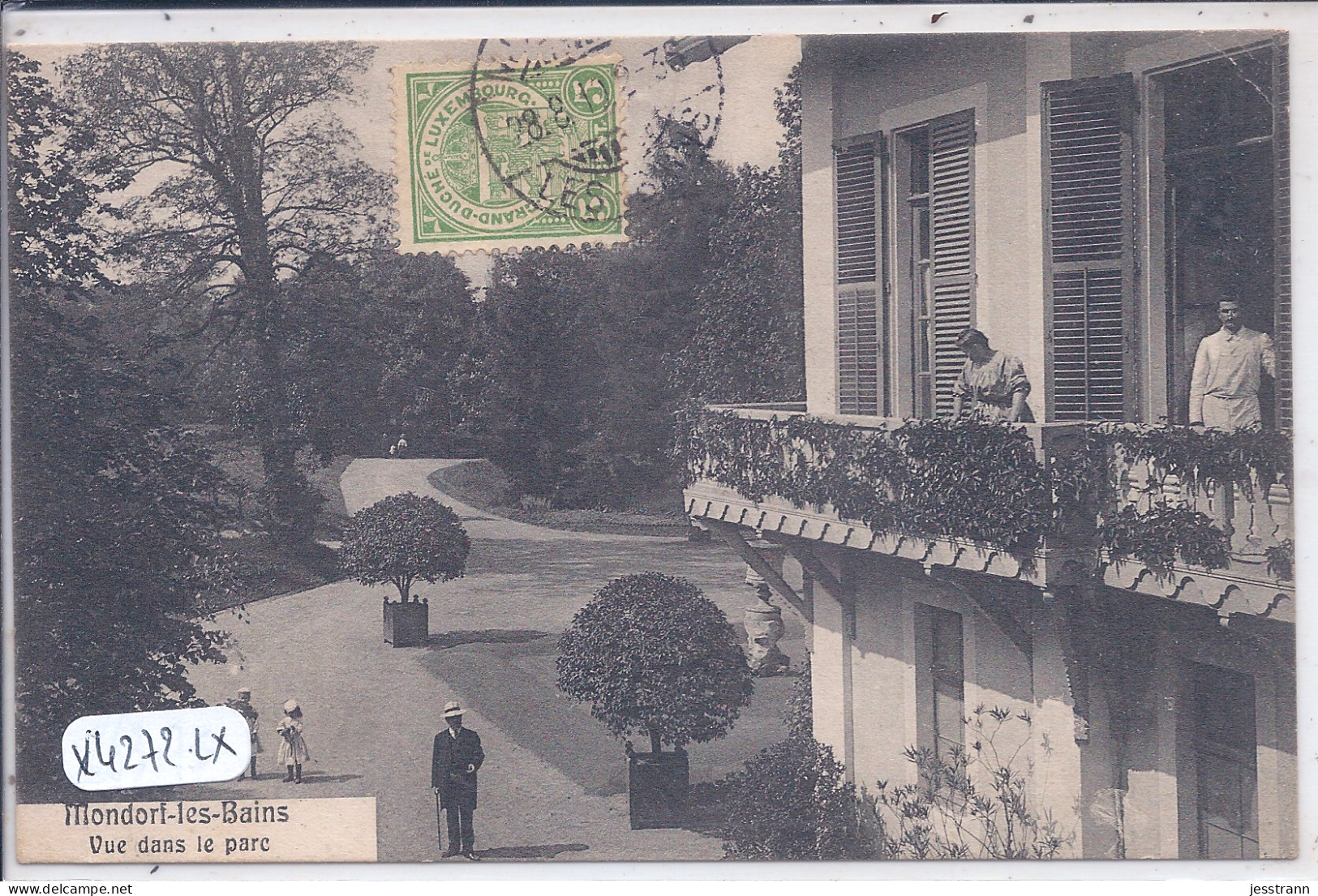 MONDORF-LES-BAINS- VUE DANS LE PARC - Mondorf-les-Bains