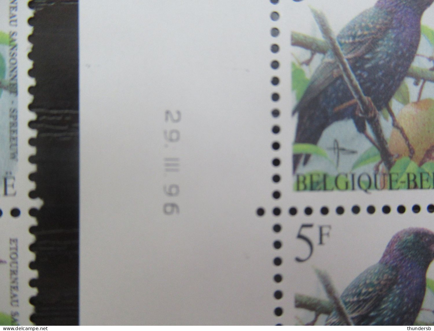 2638 'Buzin: Spreeuw' - Hoekdatums - Postfris ** - 1985-.. Vogels (Buzin)