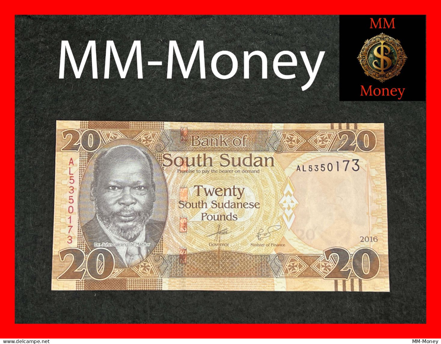 SOUTH SUDAN  20  £  2013  P.  13      UNC - Sudan Del Sud