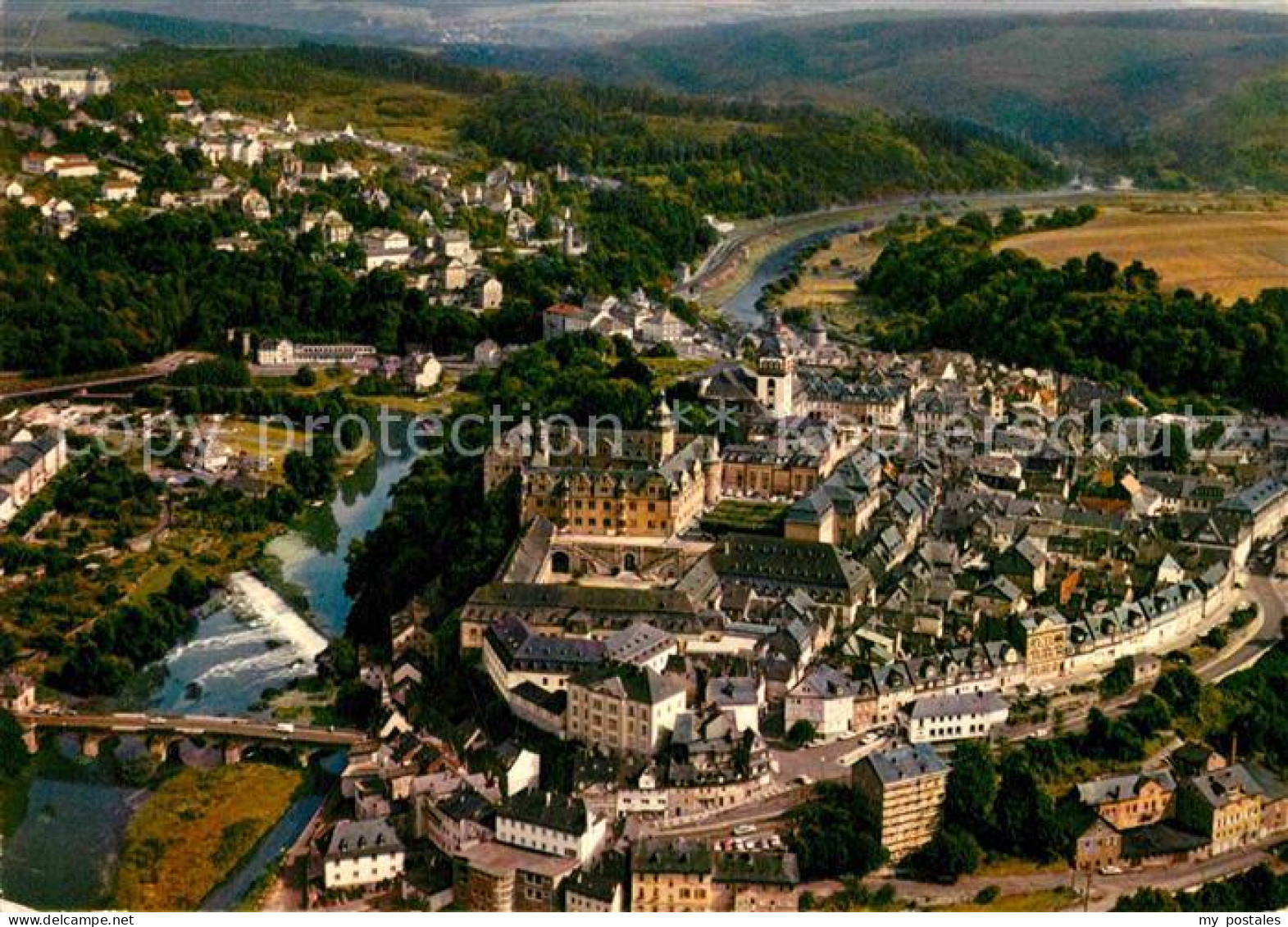 72761010 Weilburg Fliegeraufnahme Schloss Und Altstadt Weilburg - Weilburg