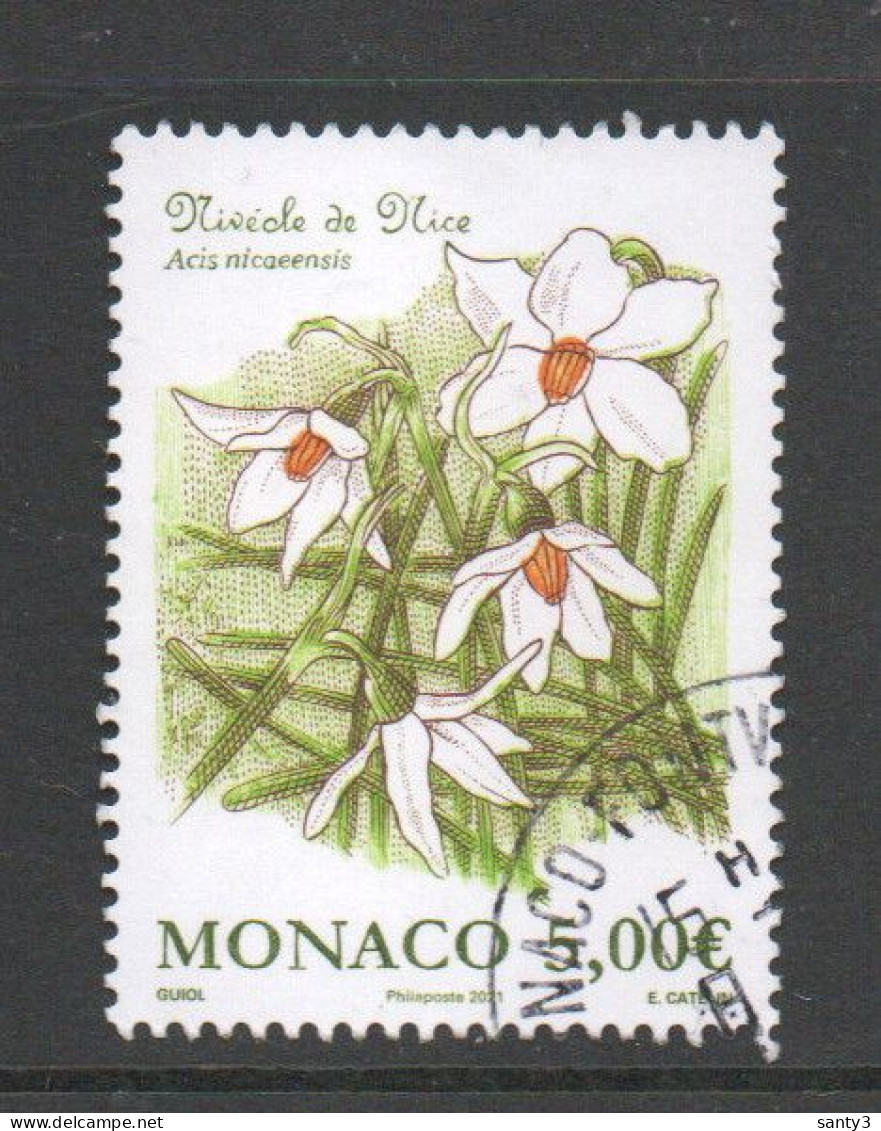 Monaco 2021 Yv 3265 Hele   Hoge Waarde, Gestempeld - Used Stamps