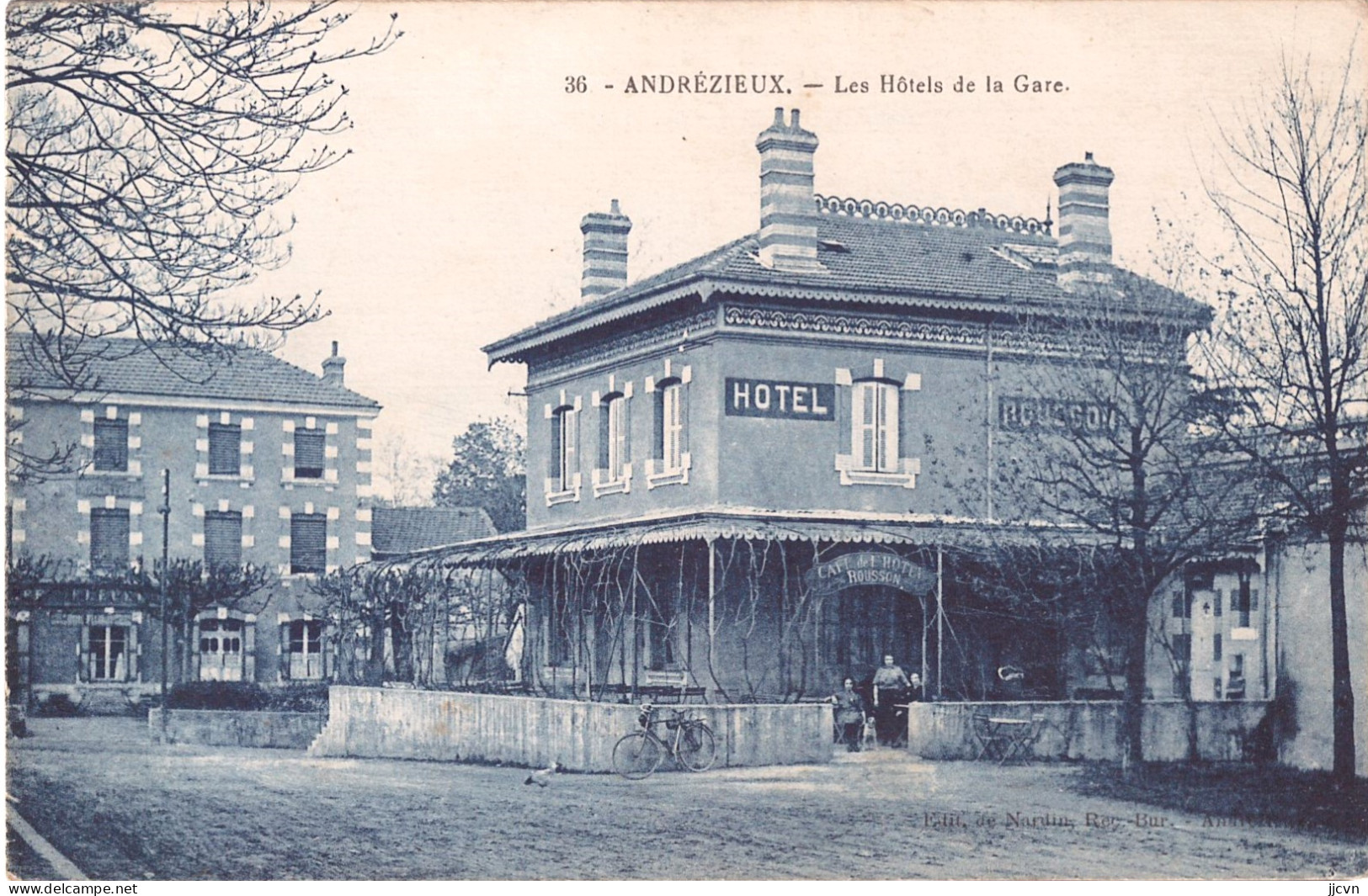 = 42 = Loire - Andrézieux - Les Hôtels De La Gare - Andrézieux-Bouthéon