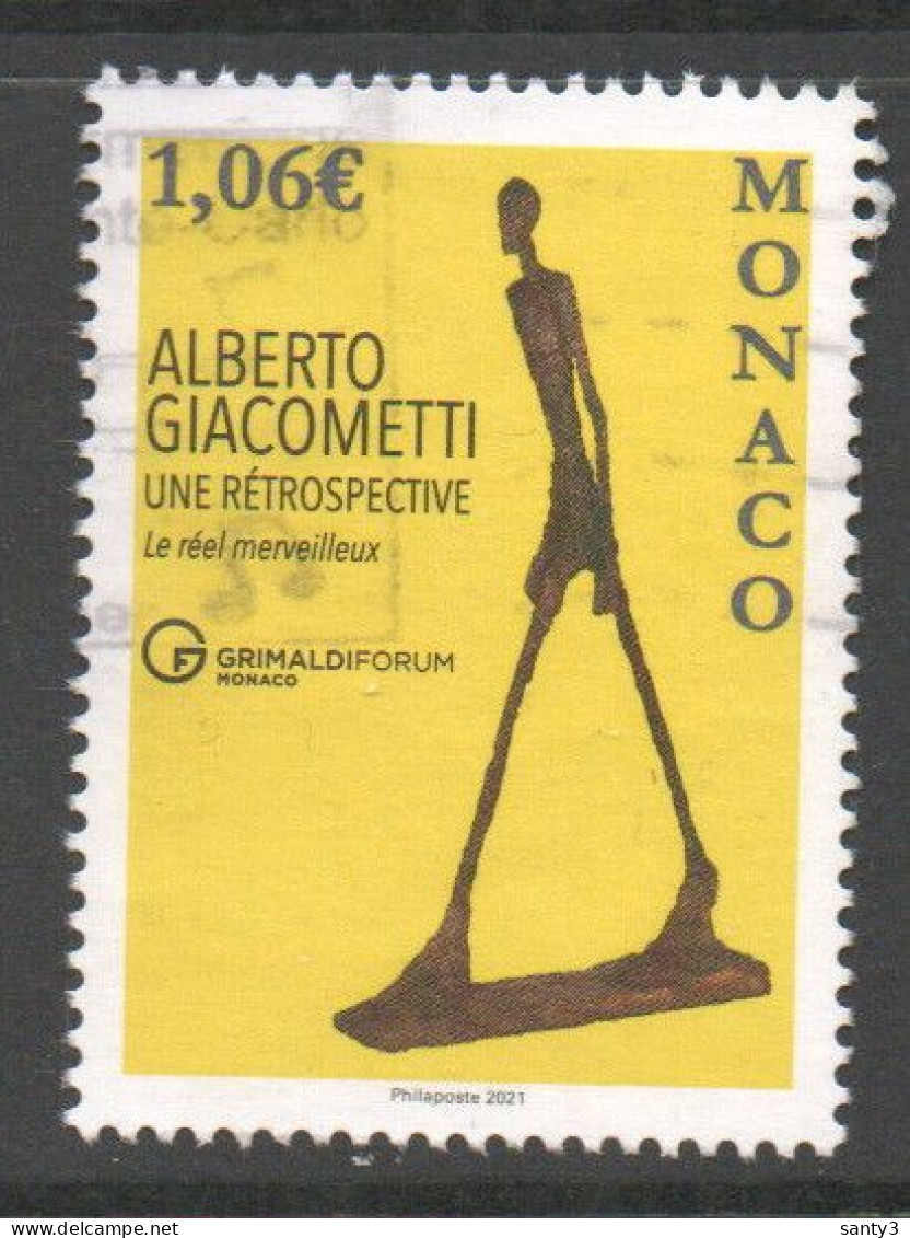 Monaco 2021 Yv 3289  Gestempeld - Used Stamps