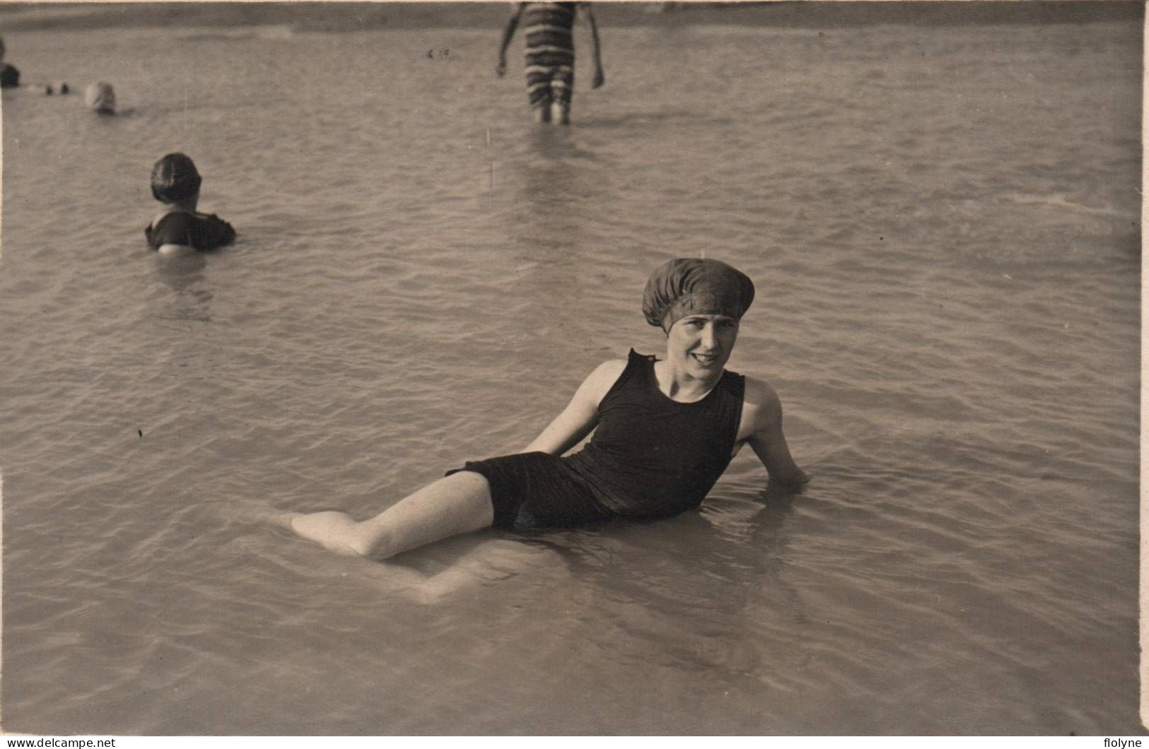 Mode - Carte Photo - Baigneuse Baigneur Maillot De Bain - Photo HUETTE , Cayeux Sur Mer - Fashion