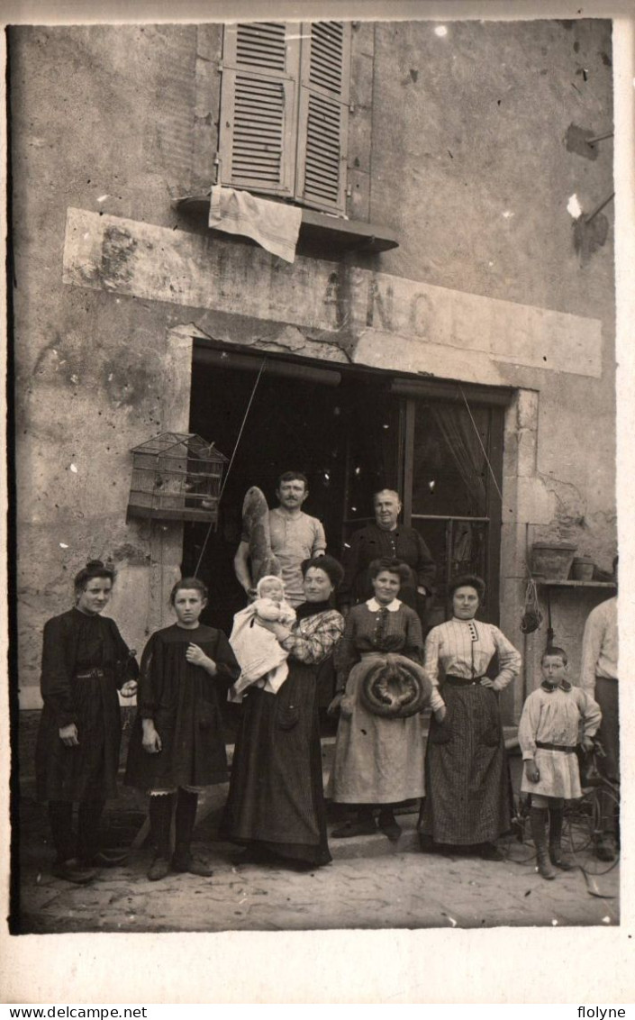 Boulanger - Carte Photo - Métier Boulangerie Pain Commerce Magasin Devanture - Craft