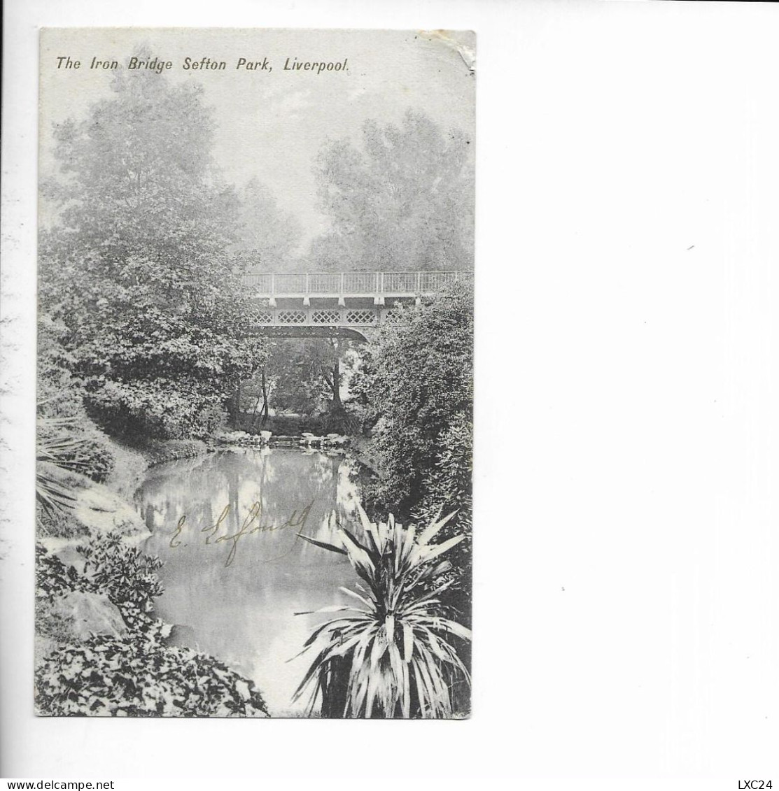 LIVERPOOL. THE IRON BRIDGE SEFTON PARK. - Liverpool