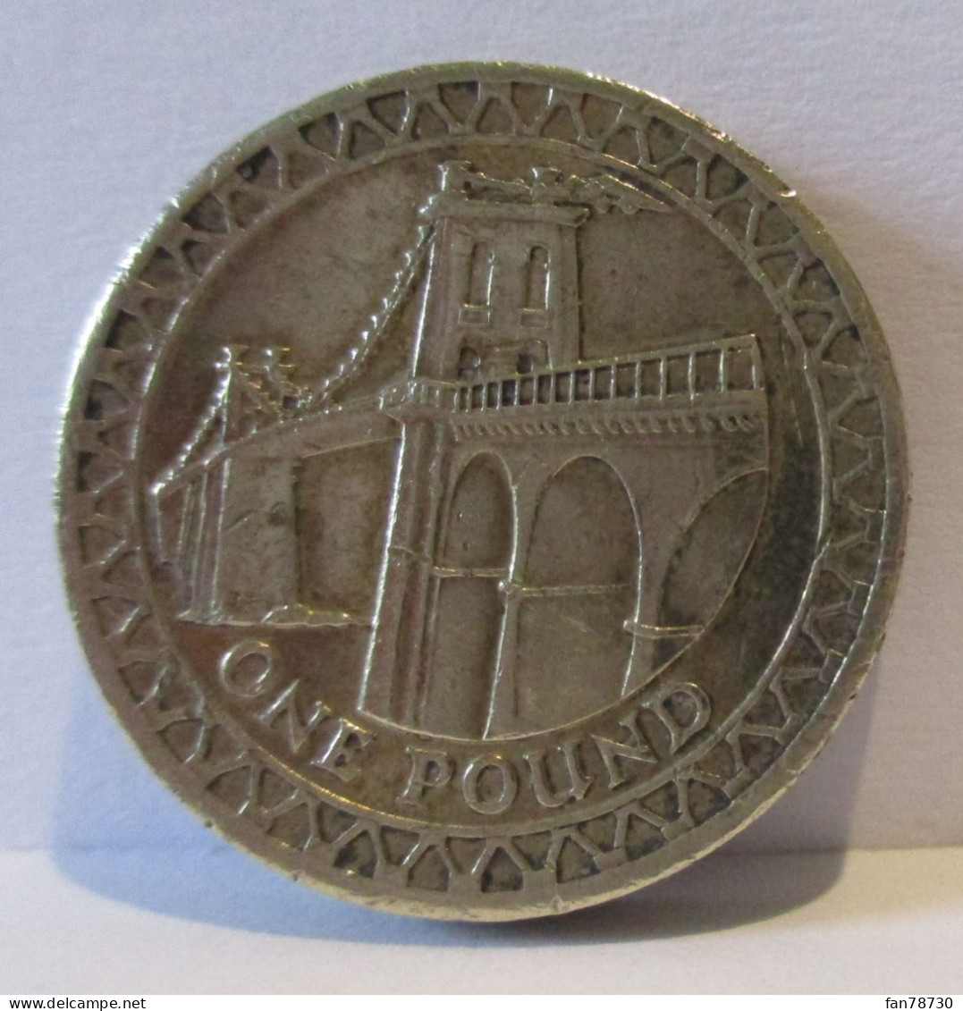 Grande Bretagne - 1 Livre 2005 - Elizabeth II (4è Effigie) Pont Suspendu De Menai Pays De Galles - Frais Du Site Déduits - 1 Pound