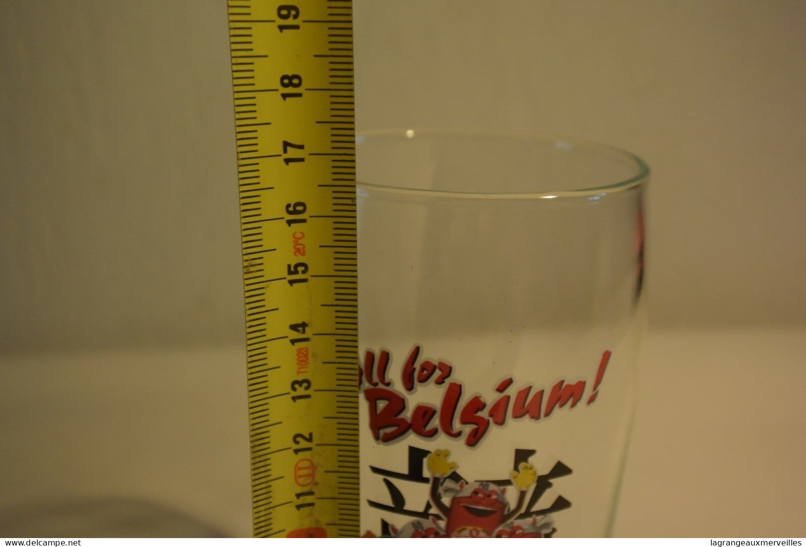 C62 Verre De Bière ALL FOR BELGIUM Collection - Vasos