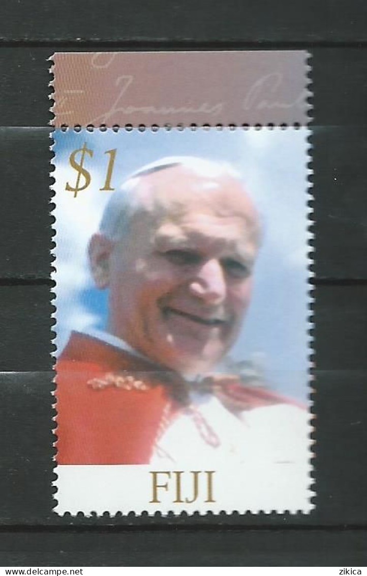 Fiji - 2005 Pope John Paul II  MNH** - Fiji (1970-...)