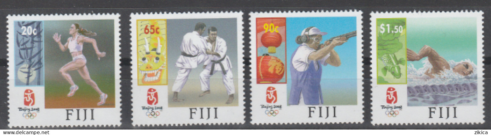 Fiji - 2008 Olympic Games Beijing,China  MNH** - Fiji (1970-...)