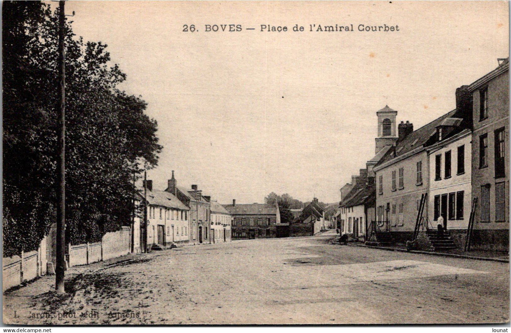 80 BOVES - Place De L'amiral Courbet - Boves