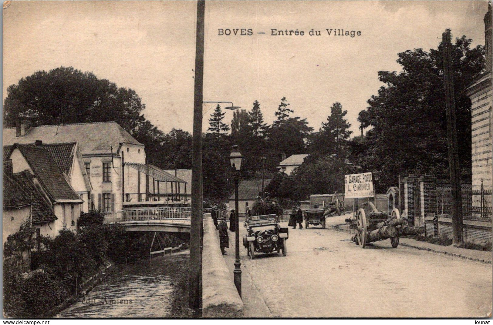 80 BOVES - Entrée Du Village - Boves