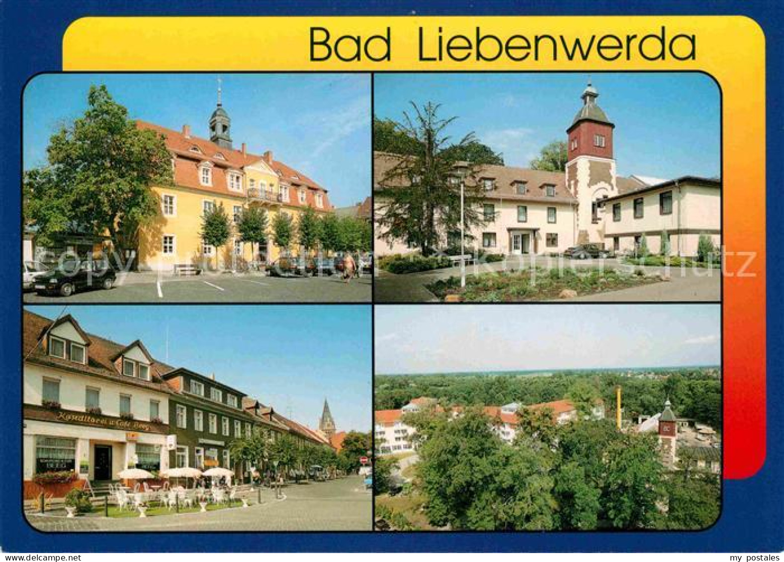 72707215 Bad Liebenwerda Rathaus Moorbad Rossmarkt Rheumaklinik Bad Liebenwerda - Bad Liebenwerda