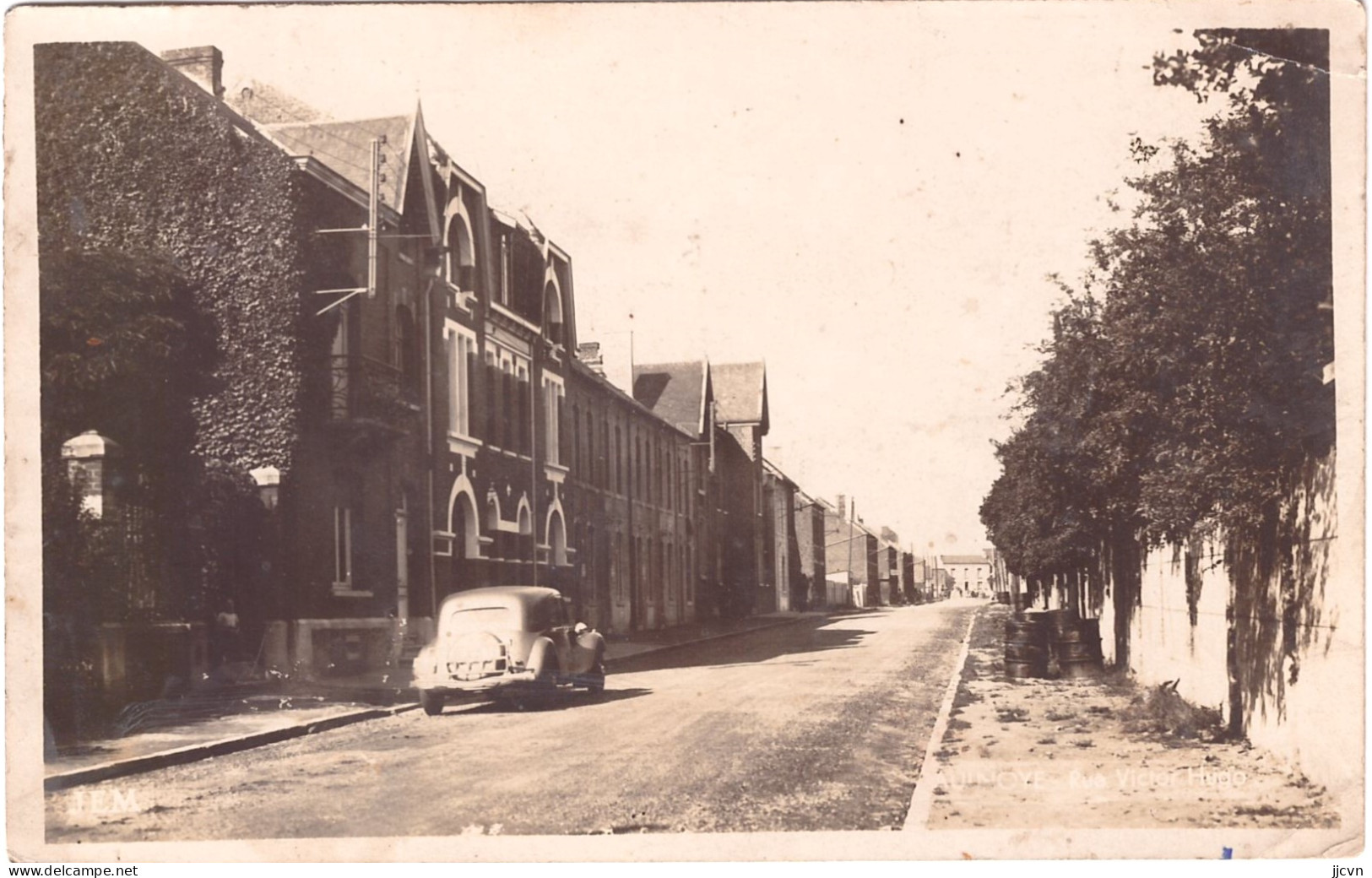 = 59 = Nord - Aulnoye - Carte Photo - Rue Victor Hugo - Aulnoye