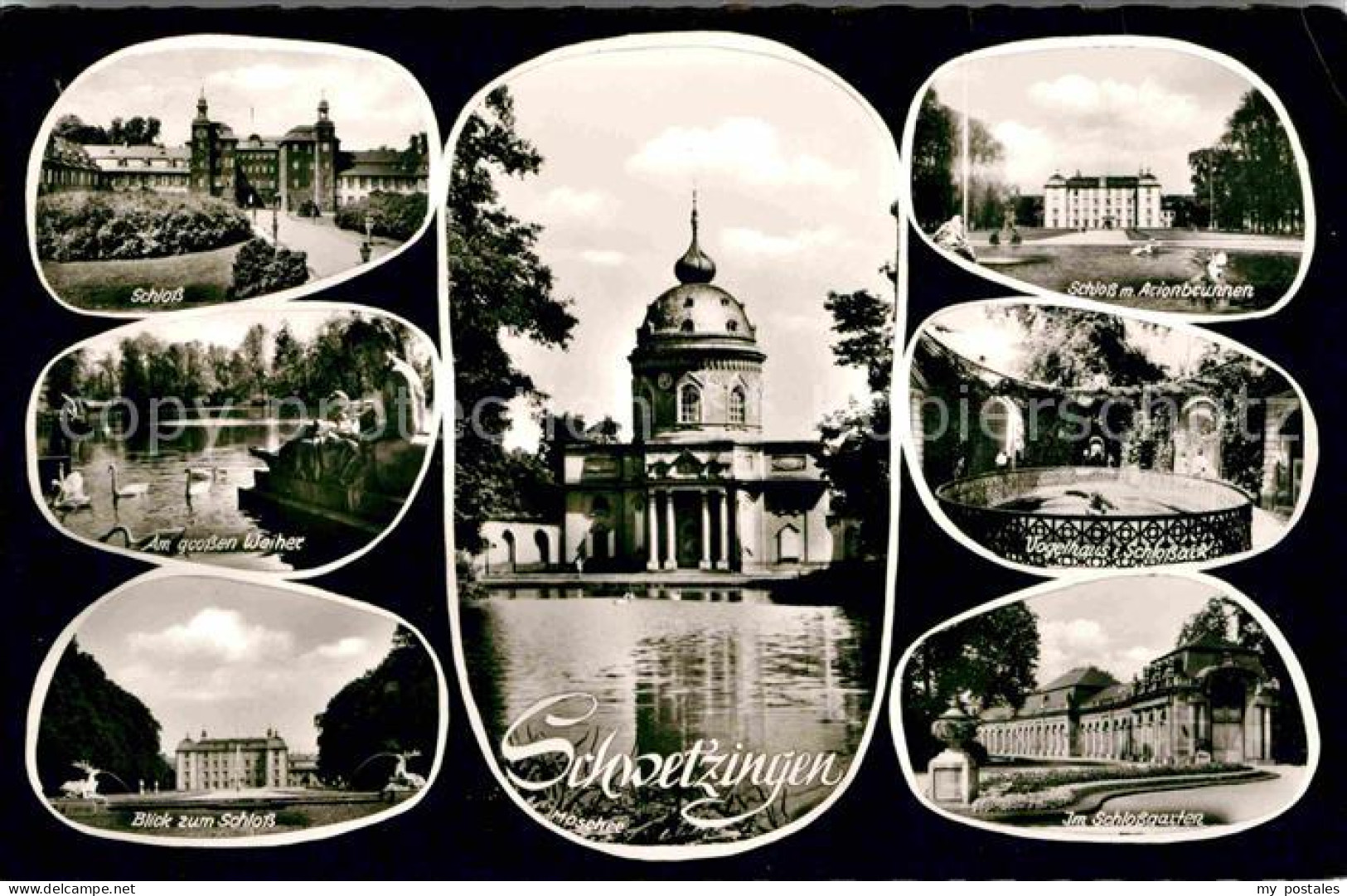 72706671 Schwetzingen Schloss Grosser-Weiher Schlossgarten Moschee Schwetzingen - Schwetzingen