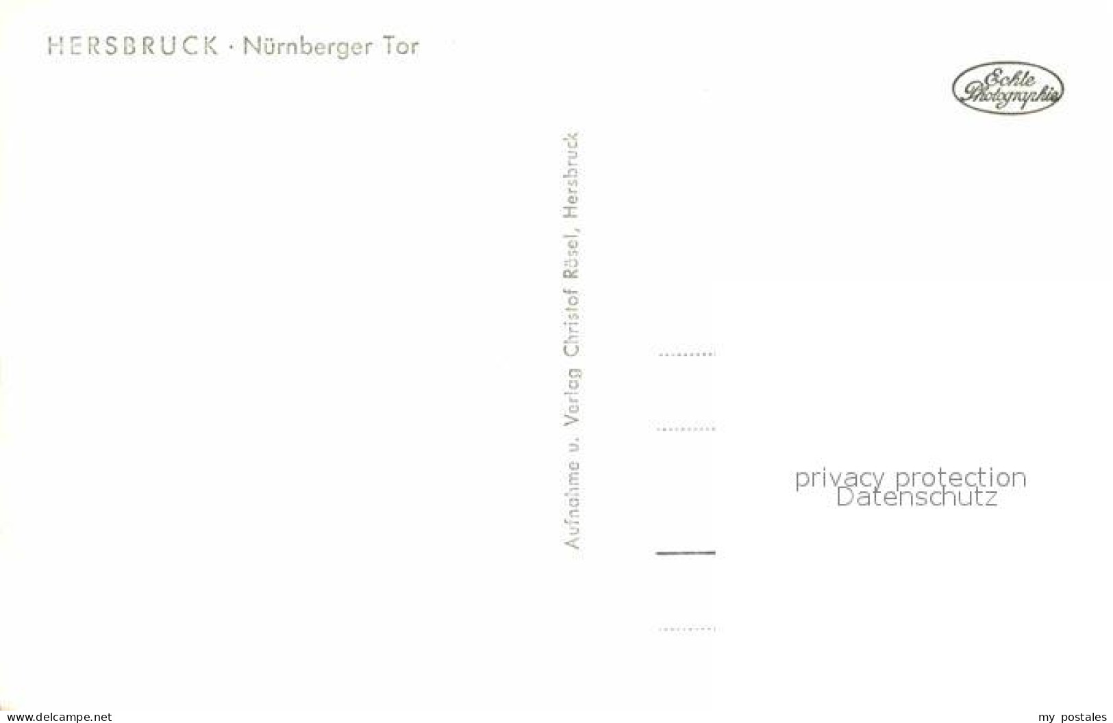 72706616 Hersbruck Nuernberger Tor Hersbruck - Hersbruck