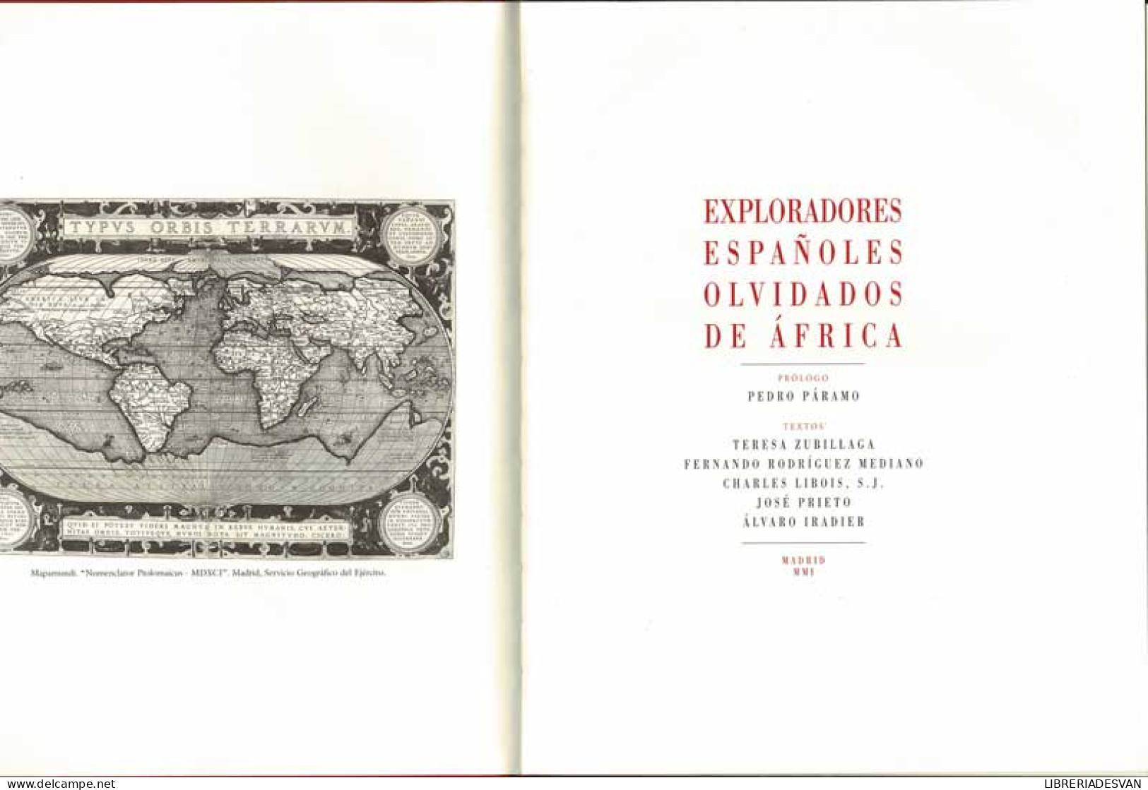 Exploradores Españoles Olvidados De Africa - VV.AA. - Biographies