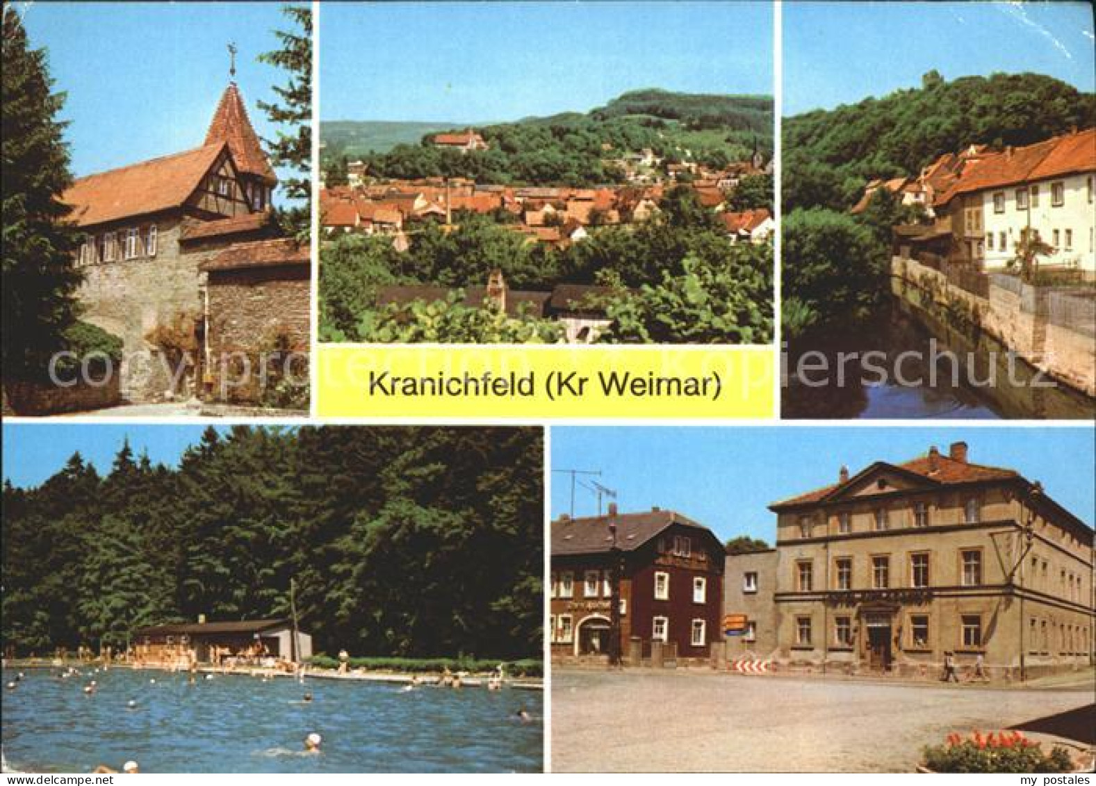 72004189 Kranichfeld Niederburgn Oberschloss Markt Kranichfeld - Kranichfeld