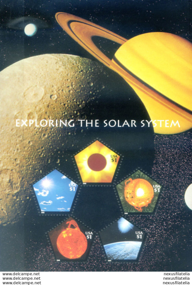Astronautica. Esplorazione Del Sistema Solare 2000. - Blocs-feuillets