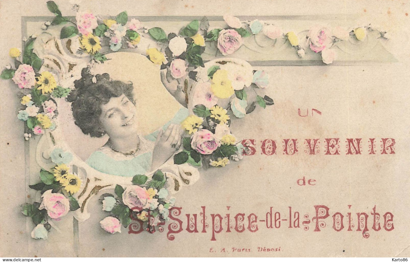 St Sulpice La Pointe * 1908 * Souvenir Du Village ! - Saint Sulpice