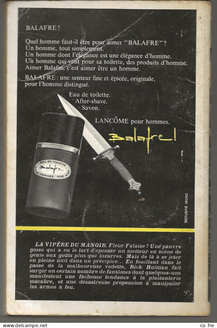 SÉRIE NOIRE N°1311 "La Vipère Du Manoir" De Carter Brown, 1ère édition Française 1969 (voir Description) - Série Noire