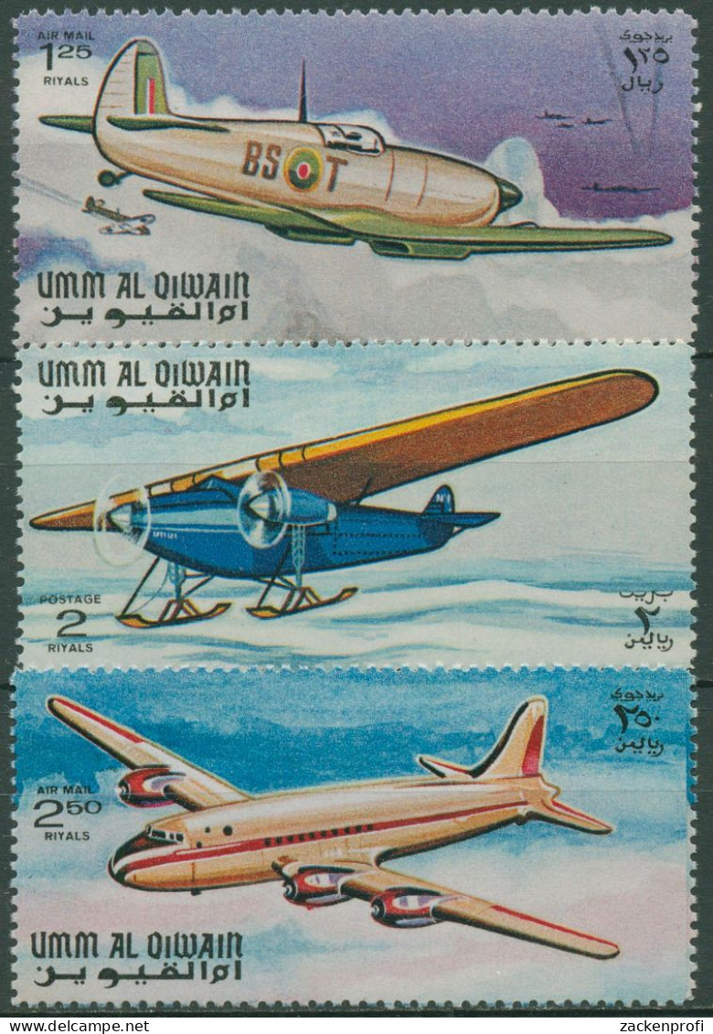 Umm-Al-Qaiwain 1968 Geschichte Der Luftfahrt 300/02 A Postfrisch - Umm Al-Qiwain