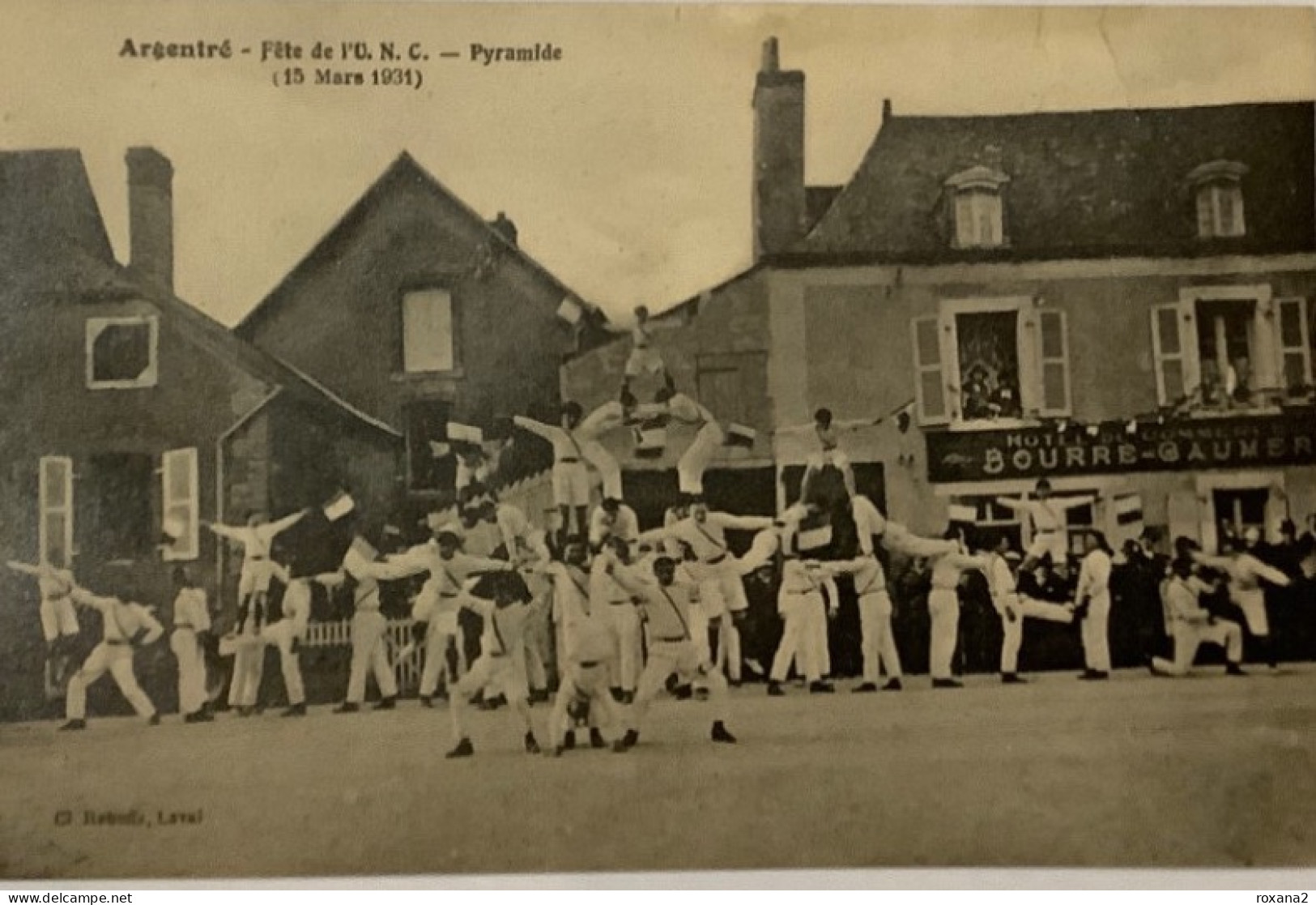 53 Argentre Fête De L.U.N.C. «  La Pyramide « - Argentre