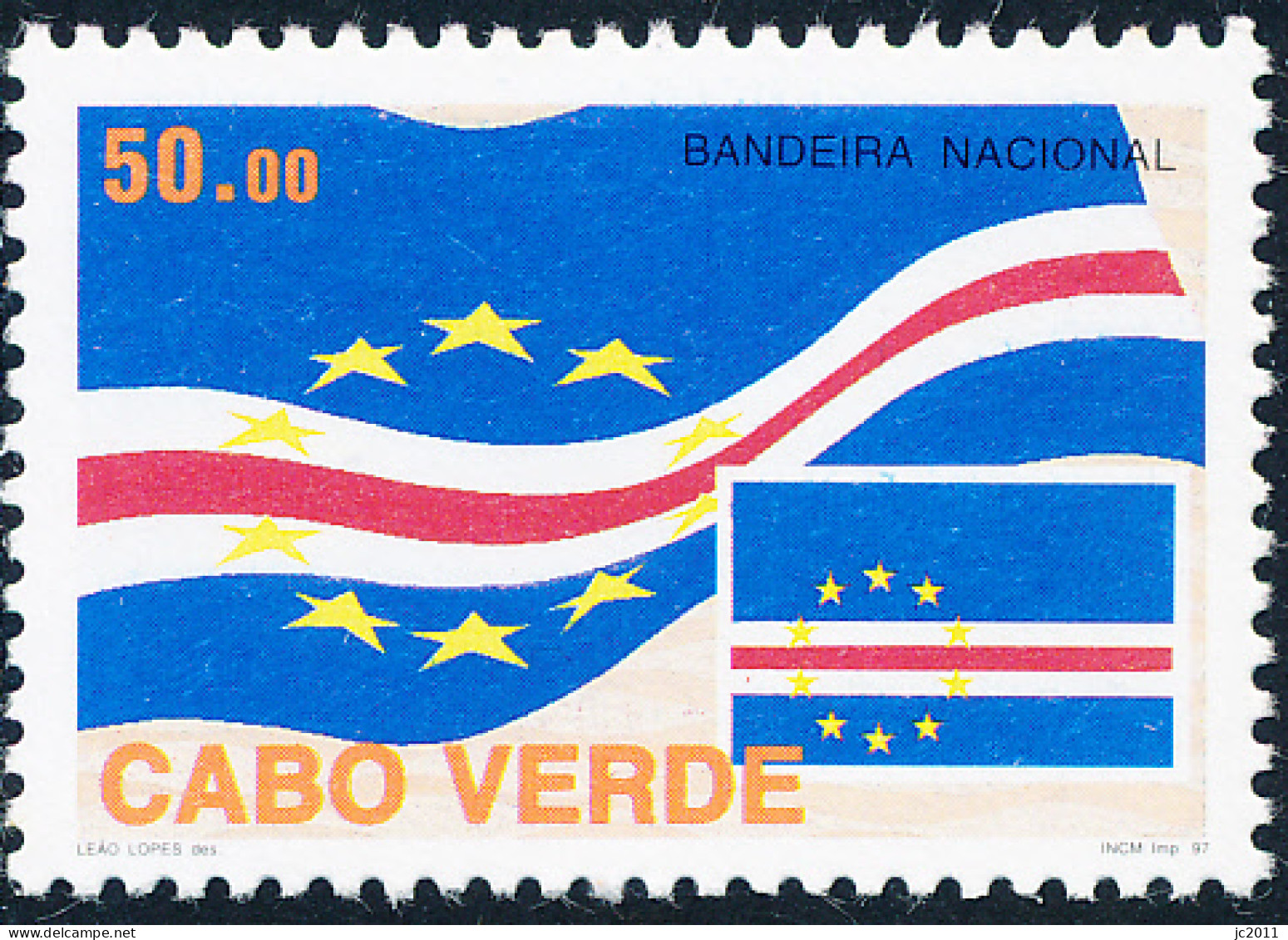 Cabo Verde - 1980/1997 - National Flag / Former & Current - Cape Verde